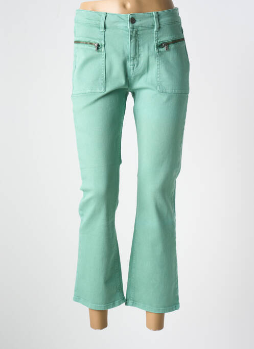 Jeans bootcut vert SUMMUM pour femme