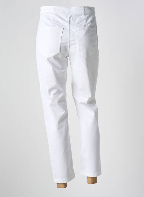 Jeans coupe slim blanc LAUREN VIDAL pour femme