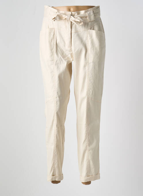 Pantalon 7/8 beige SUMMUM pour femme