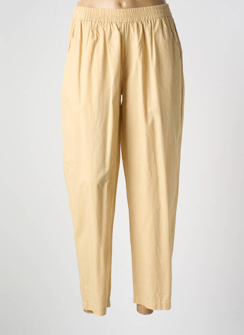 Pantalon droit beige HOD pour femme