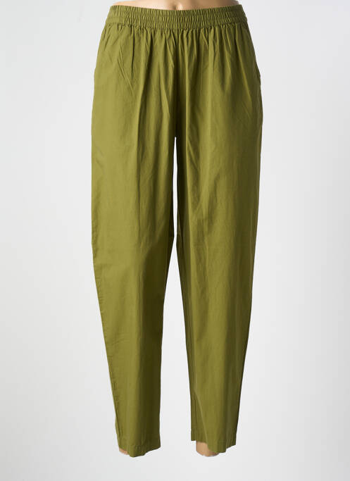 Pantalon droit vert HOD pour femme