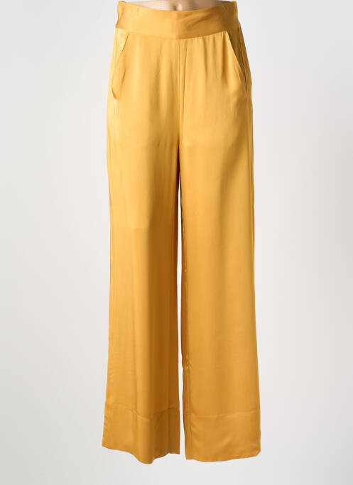 Pantalon large jaune RABENS SALONER pour femme