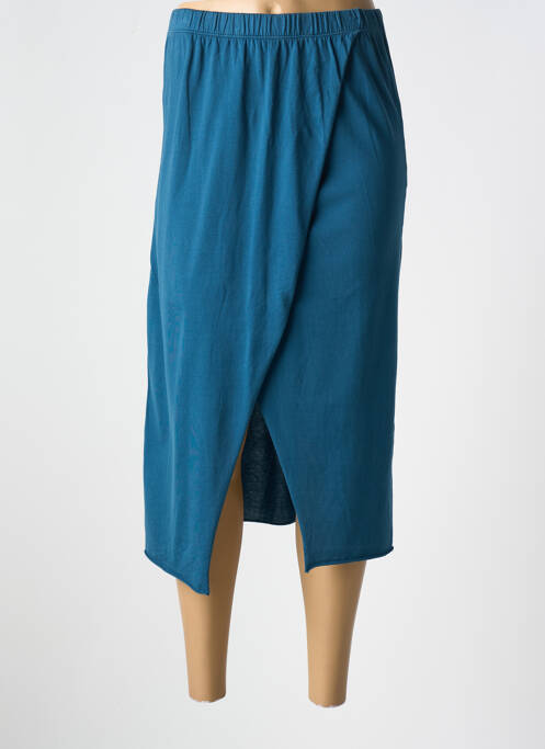 Jupe mi-longue bleu DROLATIC pour femme