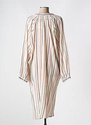 Robe longue manches longues manches longues beige MKT STUDIO femme