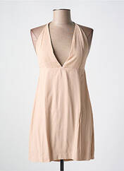 Robe courte beige KARMA KOMA pour femme seconde vue