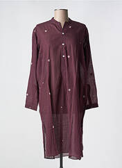 Tunique manches longues rouge MOIS MONT pour femme seconde vue