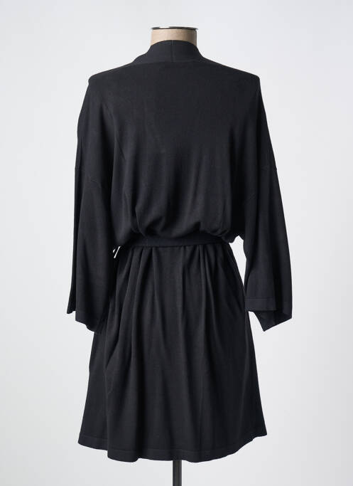 Gilet manches longues stretch noir SUMMUM femme