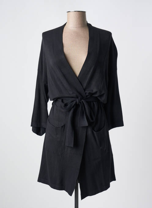 Gilet manches longues noir SUMMUM pour femme