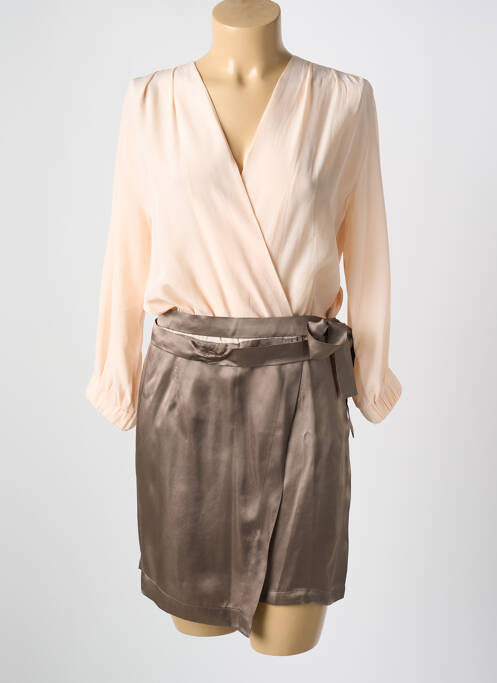 Combishort rose SANFASON pour femme