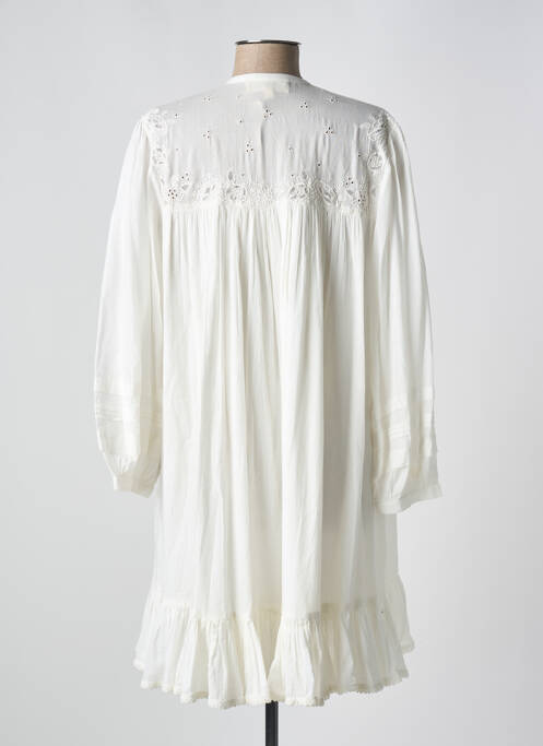 Robe courte beige V.DE.VINSTER pour femme