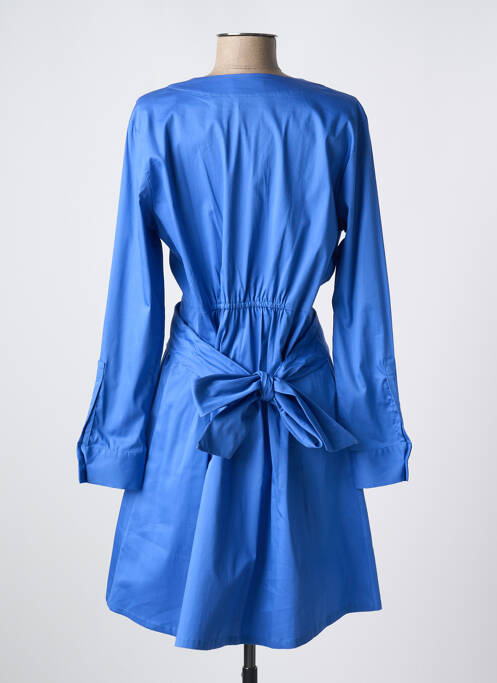 Robe courte bleu SANFASON pour femme