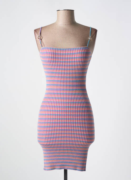 Robe courte rose RAILS pour femme