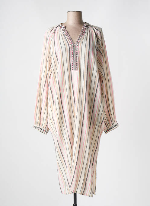 Robe longue beige MKT STUDIO pour femme