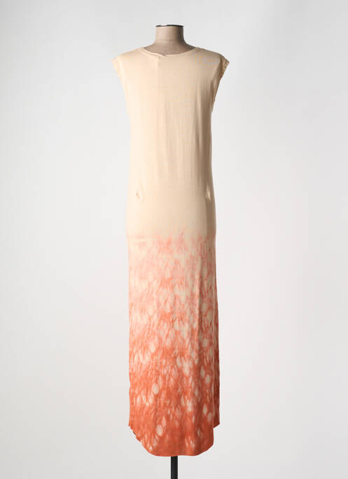 Robe longue beige RABENS SALONER pour femme