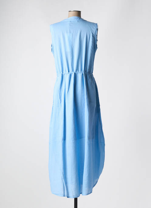 Robe longue bleu RABENS SALONER pour femme