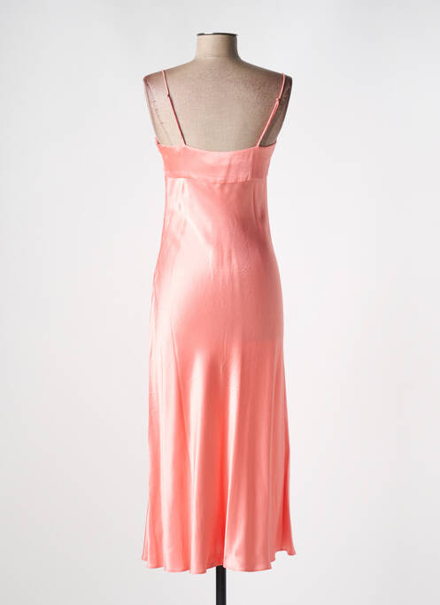 Robe longue orange RAILS pour femme