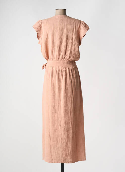 Robe longue rose DROLATIC pour femme