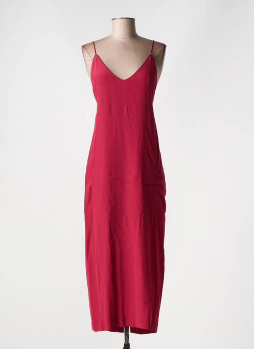 Robe mi-longue rouge KARMA KOMA pour femme