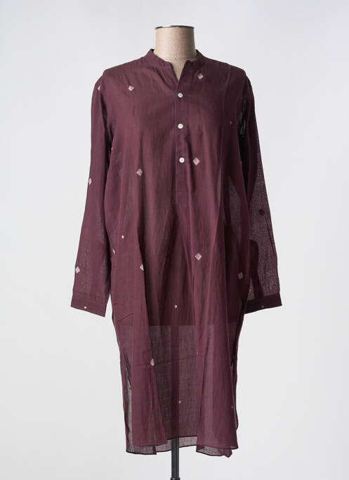 Tunique manches longues rouge MOIS MONT pour femme