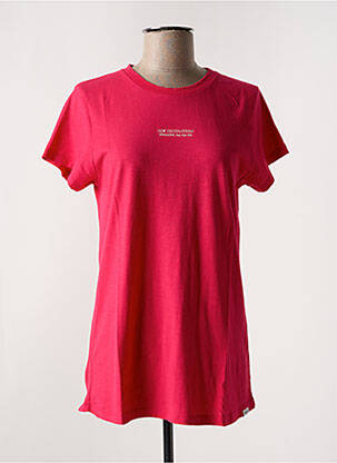T-shirt sérigraphie manches courtes rose PENNYBLACK femme