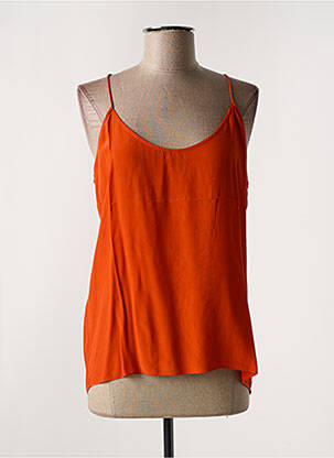 Top orange KARMA KOMA pour femme