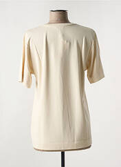 T-shirt beige PENN & INK N.Y pour femme seconde vue