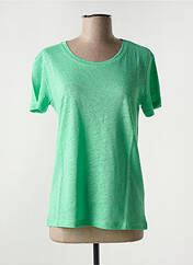 T-shirt vert SECOND FEMALE pour femme seconde vue
