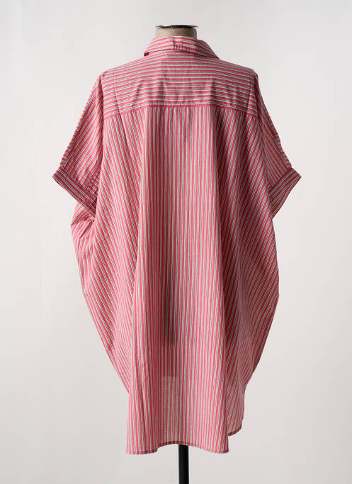 Tunique manches courtes manches courtes rose CHARLIE JOE femme