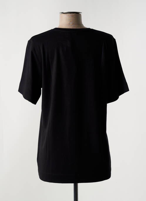 T-shirt manches mi-longues manches courtes noir PENN & INK N.Y femme