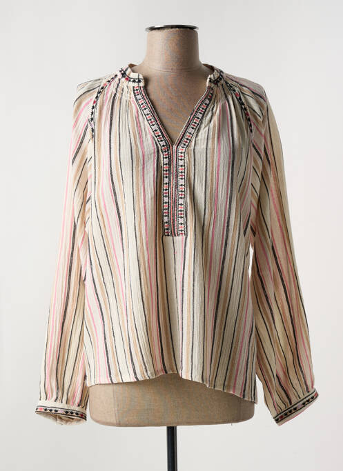 Blouse beige MKT STUDIO pour femme