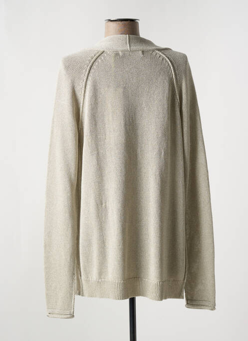 Gilet manches longues gris BEAUMONT pour femme