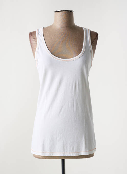 Débardeur blanc PAKO LITTO pour femme