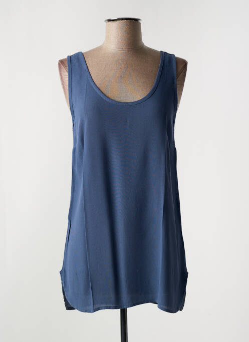 Top bleu LAUREN VIDAL pour femme
