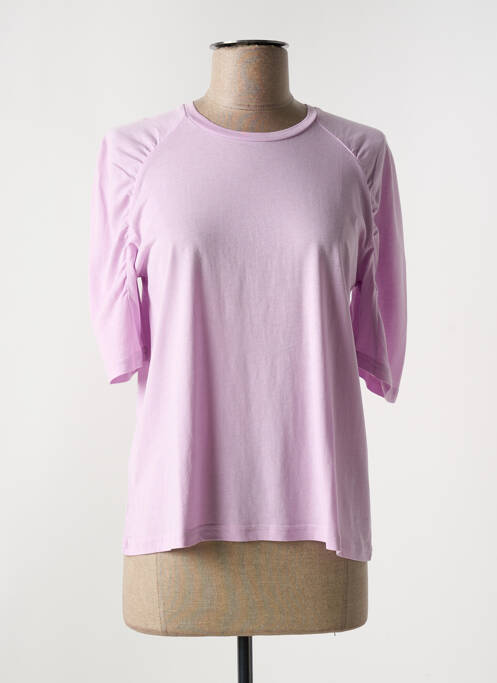 T-shirt violet SECOND FEMALE pour femme