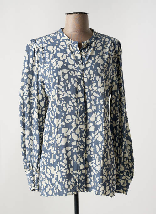 Tunique manches longues gris SECOND FEMALE pour femme