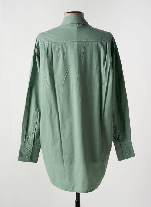 Tunique manches longues vert JEFF pour femme