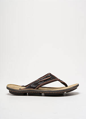 Tongs marron KDOPA pour homme