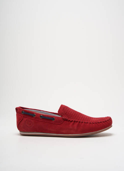 Mocassins rouge BUGATTI pour homme