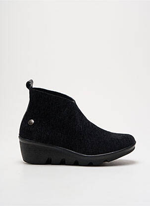 Bottines/boots bout rond talon de 4 à 6cm noir BERNIE MEV femme
