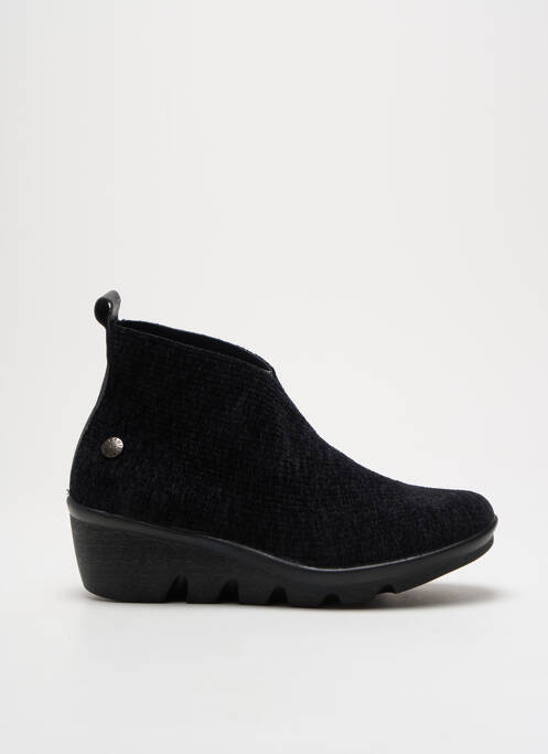 Bottines/boots bout rond talon de 4 à 6cm noir BERNIE MEV femme