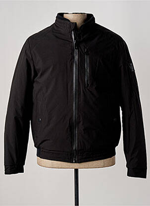 Doudoune poches sans capuche noir S4 JACKETS homme