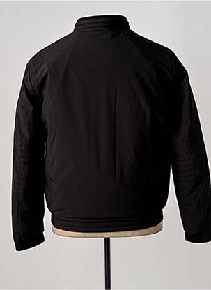 Doudoune poches sans capuche noir S4 JACKETS homme