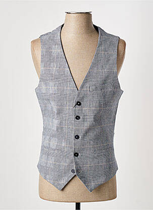 Gilet sans manche coupe cintrée gris HAFNIUM homme
