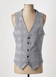 Gilet sans manche coupe cintrée gris HAFNIUM homme