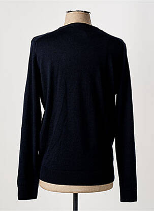 Pull col v manches longues bleu MONTE CARLO homme