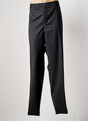 Pantalon slim tissage popeline taille normale gris BRÜHL homme