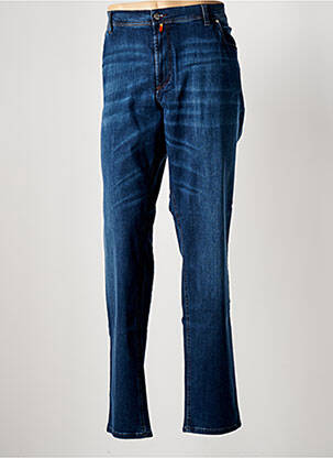 Jeans coupe slim tissage brut taille normale bleu BRÜHL homme
