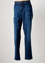 Jeans coupe slim tissage brut taille normale bleu BRÜHL homme