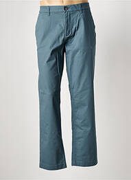 Pantalon chino stretch taille normale bleu TOM TAILOR homme