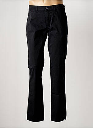 Pantalon chino stretch taille normale noir LCDN homme